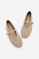 Beige Suede