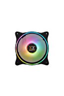 Xigmatek En42128 Galaxy Iı Pro 120*120*25mm 3*at120 Argb Fan Panel+kumandalı Kasa Fan Kiti