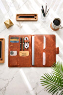 Leather Patterned Brown