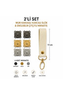 6 Pairs of Sewable Magnets + Grips with Hooks