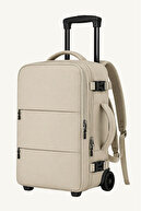 2-Wheel Check Check Beige