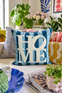Square Punch Blue Home