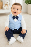 Baby Blue-Navy Blue
