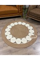 Beige wicker