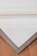 White - Fabric Border