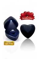 RING WITH WHITE HEART