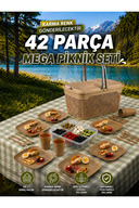 42-PIECE MIXED COLOR SET