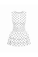 Polka Dot-Black-White