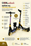 Cool Wheels Yellow Seated/Standing Scooter