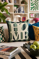 Square Punch Green Home