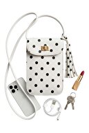 White Black Polka Dot