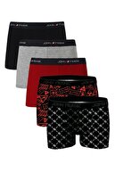 Navy Blue-Gray-Red-Orange-White