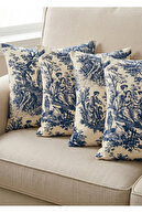 Navy blue-Ecru