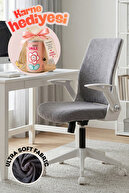 Grey welsoft fabric