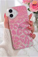 Glitter Leopard Pink