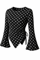 Black Polka Dot