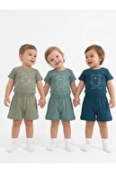 OLIVE GREEN-CAGLA-PETROLEUM BLUE