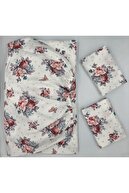 CREAM -POLKA DOT FLOOR ROSE