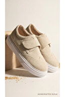 Beige SUEDE