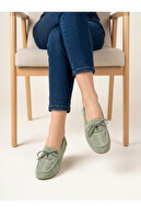 GREEN SUEDE
