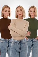 brown, ecru, green