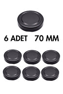 6 X BLACK ERGO COVER