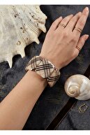 Beige-plaid