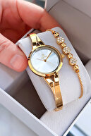 Gold White