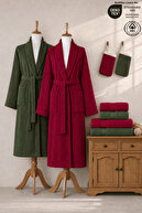 Burgundy - Dark Green