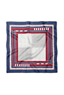 Navy Blue Claret Red White