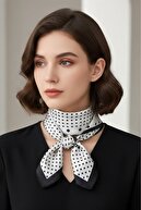 black and white polka dot