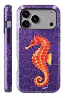 Aqua Seahorse Purple