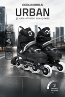 Black Urban Skating