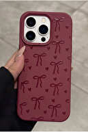 Claret Red Bow