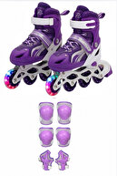 GIBO-PURPLE KNEE BRACE SET