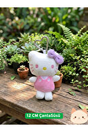 zera collection Hello Kitty Peluş Anahtarlık Çanta Charmı - Süsü