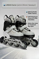Grey Urban Roller Skates