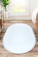 Flat Fringed Oval White