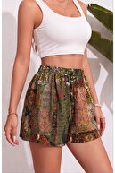 Ethnic Pattern Green
