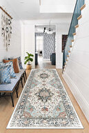 Beige-Turquoise