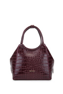 BURGUNDY CROCO