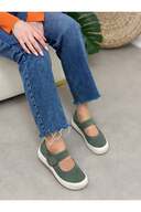 GREEN SUEDE