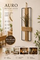 Black Auro Rectangle 16 X 45