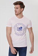 Lee Cooper Erkek Kayson O Yaka T-Shirt Pembe 212 LCM 242010