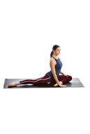 ZEN STYLE Siyah Çift Taraflı Yoga Pilates Matı Egzersiz Minderi 150x50x0,7 cm