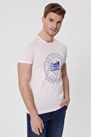 Lee Cooper Erkek Kayson O Yaka T-Shirt Pembe 212 LCM 242010