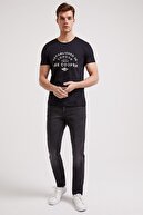 Lee Cooper Erkek Established O Yaka T-Shirt Siyah 202 LCM 242010