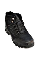 ARKEYSS Su Ve Soğuk Geçirmez Unısex Siyah Kar Botu Günlük Trakıng Kaydırmaz Spor Kışlık Bot Ayakkabı