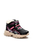 Fast Step Siyah Fuşya Unisex Çocuk Sneaker Ayakkabı 617xa108