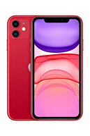 Apple iPhone 11 128GB Kırmızı Cep Telefonu (Apple Türkiye Garantili) Aksesuarsız Kutu